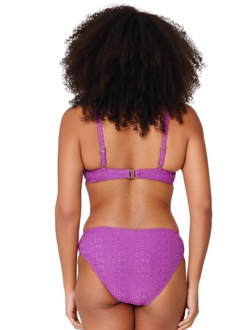 Plage de LingaDore Purple Pulse violet soutien-gorge bikini corbeille