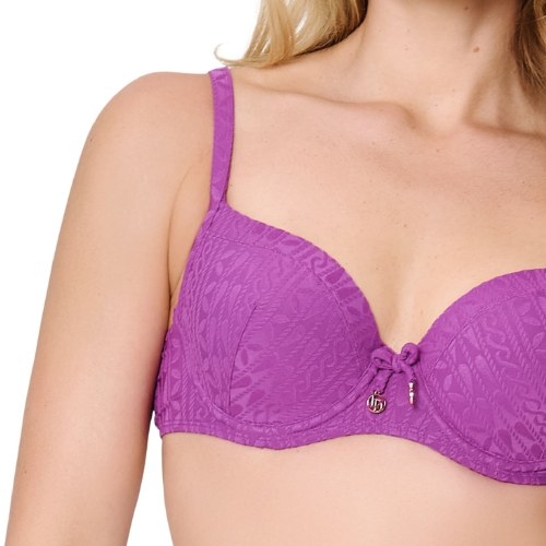 Plage de LingaDore Purple Pulse violet haut de bikini préformé