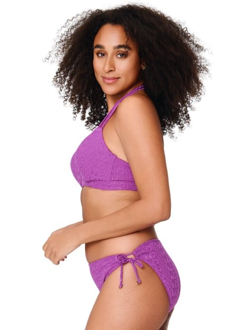 Plage de LingaDore Purple Pulse violet haut de bikini préformé