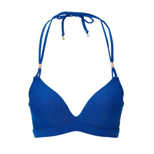 Plage de LingaDore Blue Crush bleu haut de bikini préformé