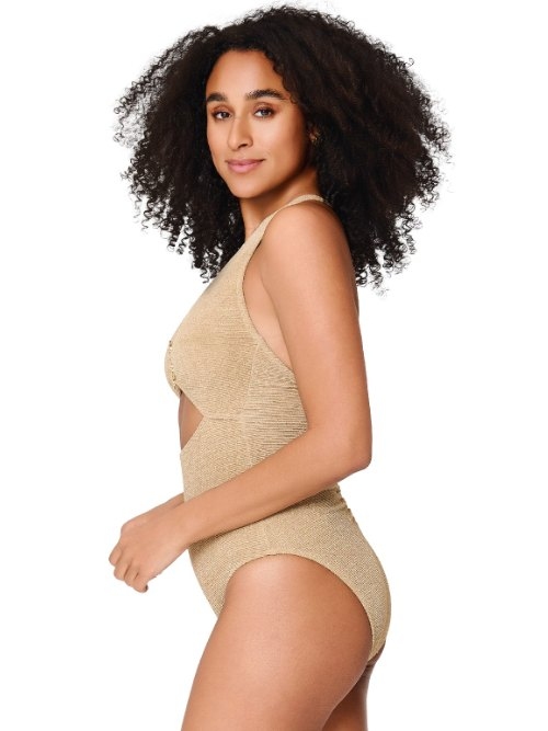 Plage de LingaDore A Touch Of Gold or maillot de bain
