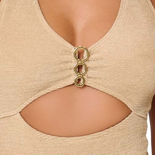 Plage de LingaDore A Touch Of Gold or maillot de bain