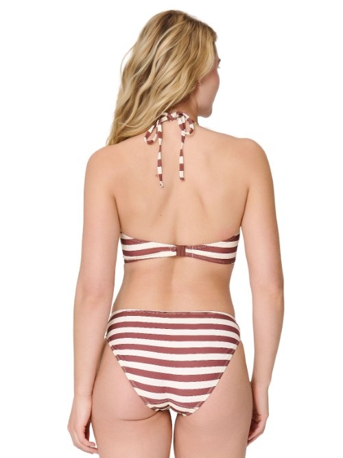 Plage de LingaDore Summer Stripes blanc/rouge set
