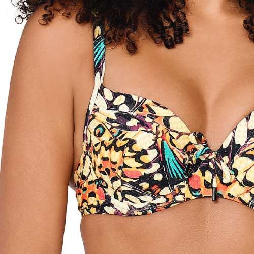 Plage de LingaDore Butterfly Breeze print haut de bikini préformé