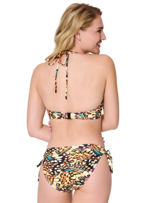 Plage de LingaDore Butterfly Breeze print slip de bikini