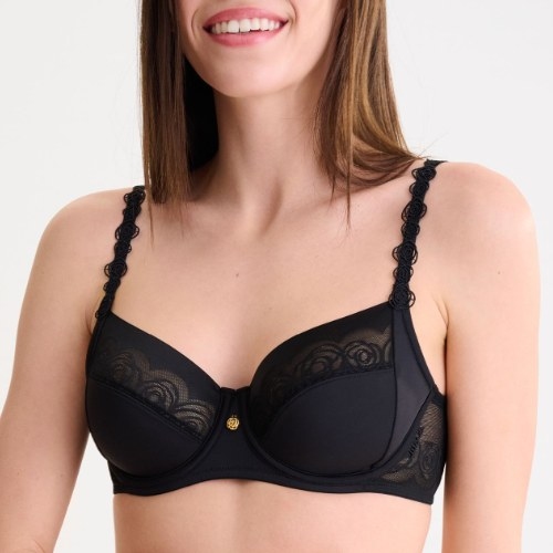 Lisca Ruby noir soutien-gorge sans forme