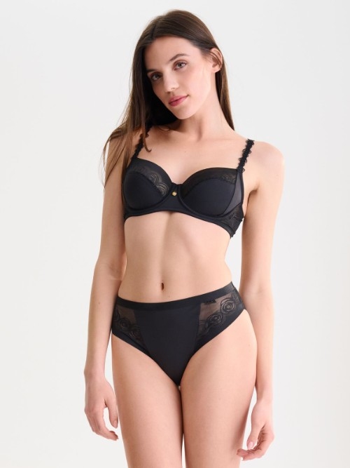 Lisca Ruby noir soutien-gorge sans forme