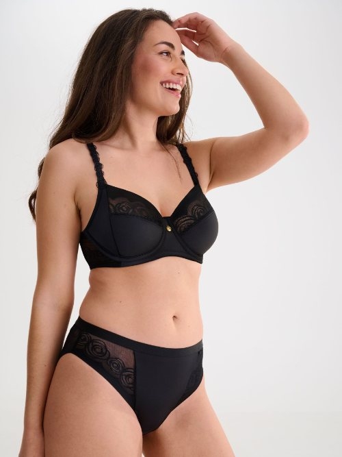 Lisca Ruby noir soutien-gorge sans forme
