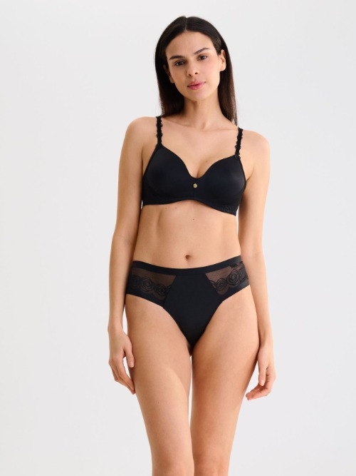 Lisca Ruby noir soutien-gorge sans armatures en dentelle