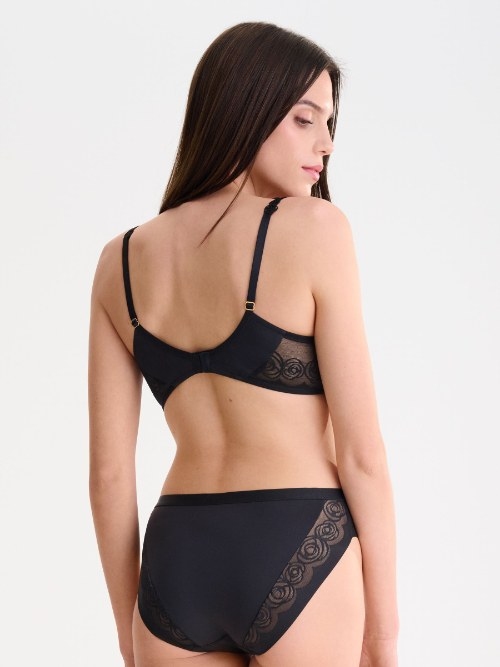 Lisca Ruby noir slip