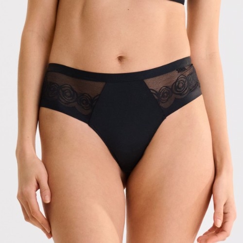 Lisca Ruby noir culotte string