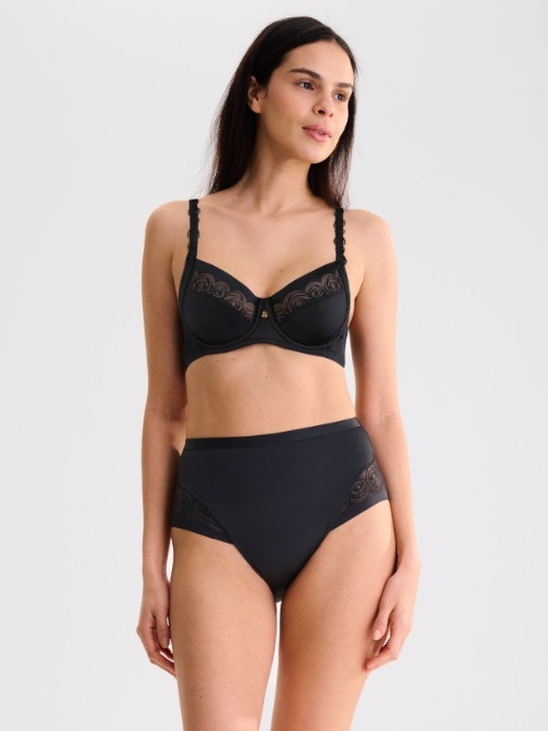 Lisca Ruby noir haut slip