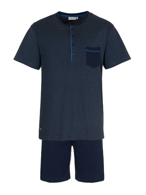 Pastunette Homme bleu marine shortama
