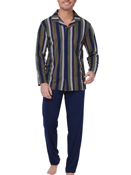 Pastunette Homme bleu marine pyjama