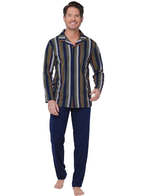 Pastunette Homme bleu marine pyjama