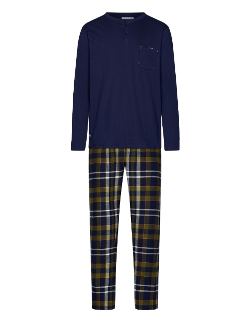 Pastunette Homme bleu marine pyjama