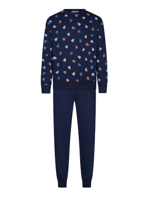 Pastunette Homme bleu marine pyjama