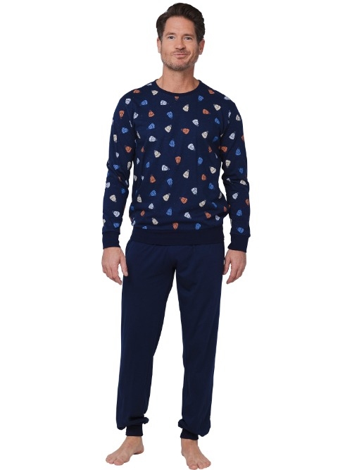 Pastunette Homme bleu marine pyjama
