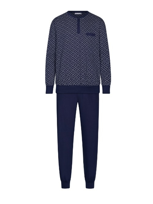 Pastunette Homme bleu marine pyjama