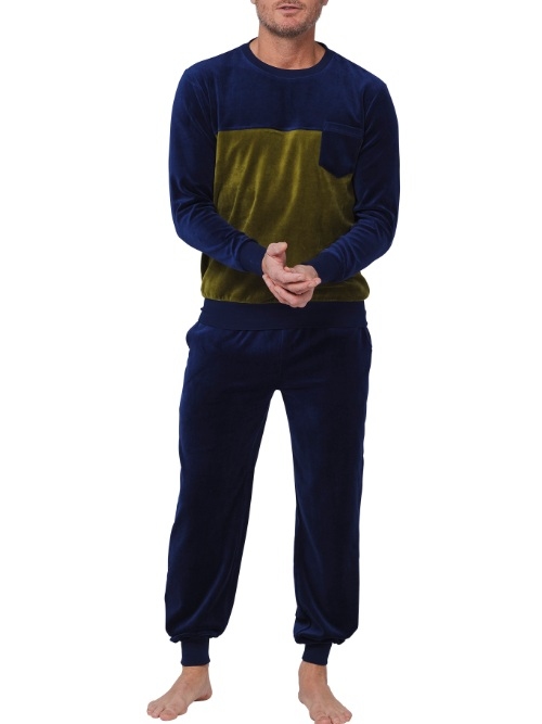 Pastunette Homme bleu marine pyjama