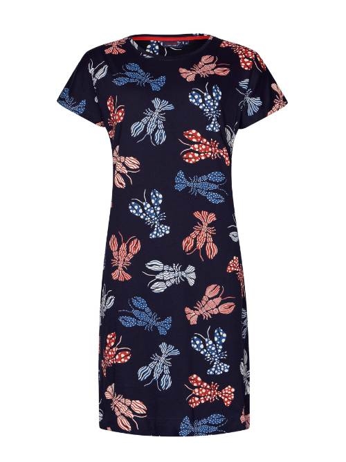 Rebelle Femme bleu marine chemise de nuit