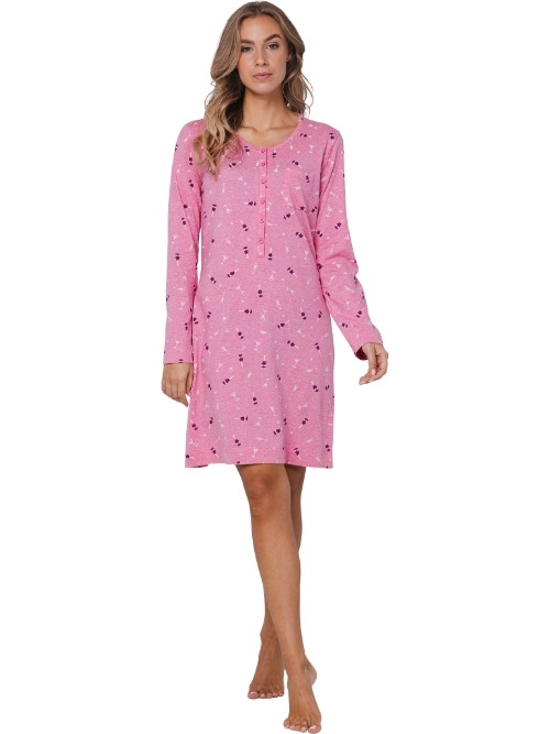 Rebelle Femme rose chemise de nuit