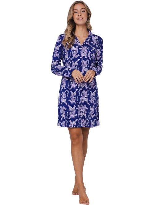 Rebelle Femme violet chemise de nuit