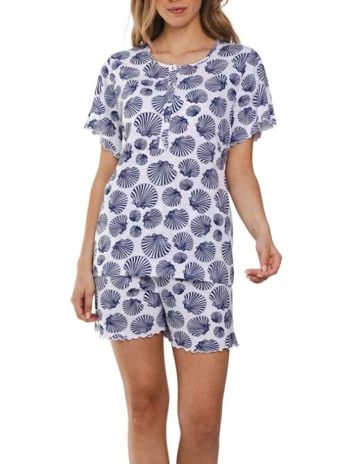 Pastunette Femme bleu shortama