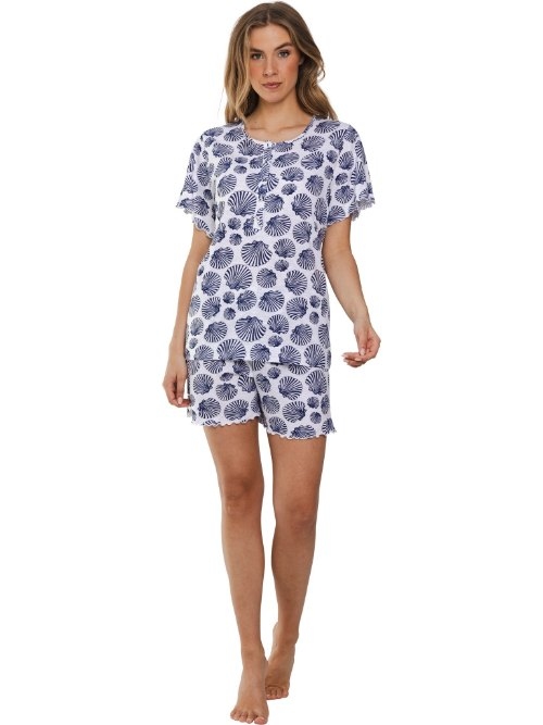 Pastunette Femme bleu shortama