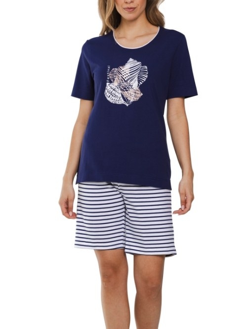 Pastunette Femme bleu marine shortama