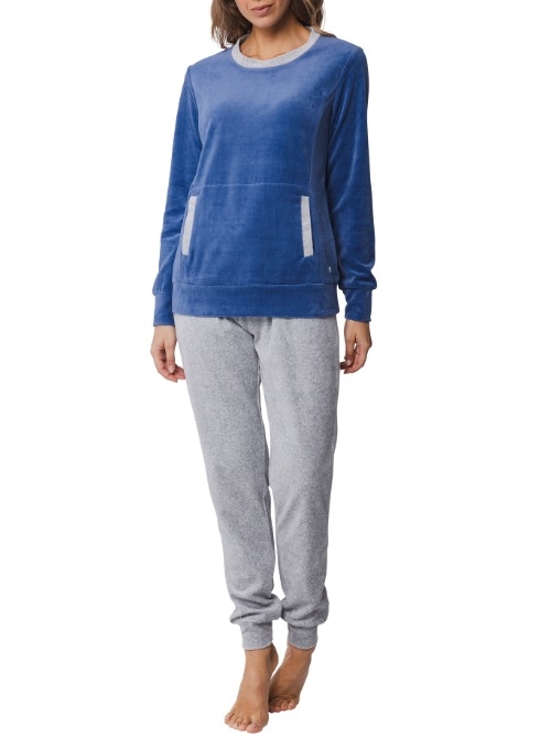Pastunette Femme bleu marine pyjama