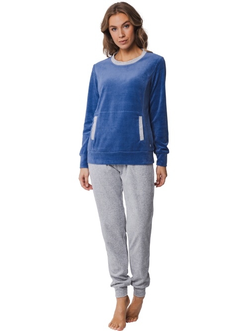 Pastunette Femme bleu marine pyjama