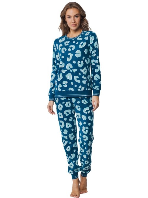 Rebelle Femme turquoise pyjama