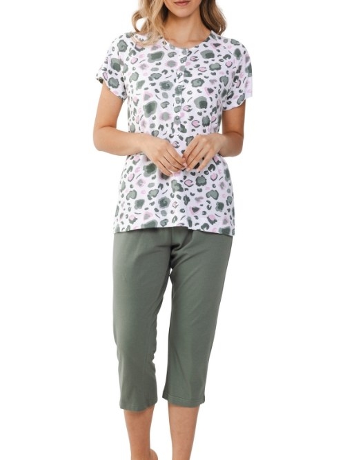Pastunette Femme vert pyjama