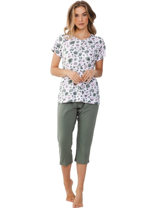 Pastunette Femme vert pyjama