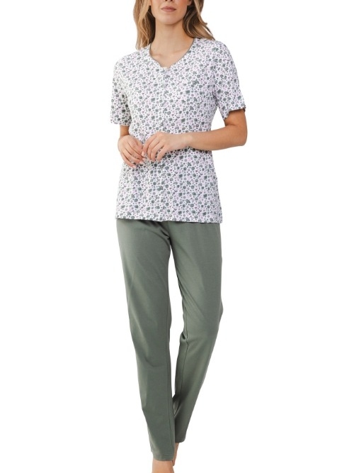 Pastunette Femme vert pyjama