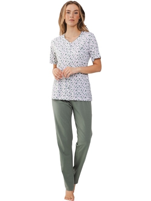 Pastunette Femme vert pyjama