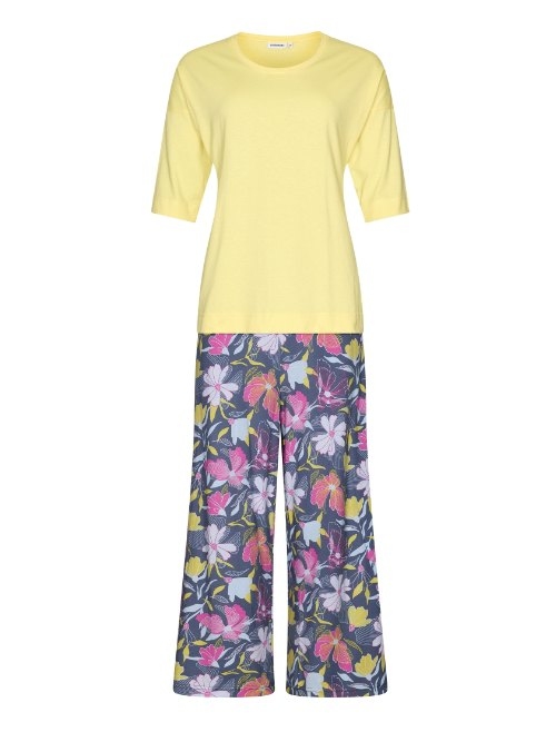 Pastunette Femme jaune pyjama