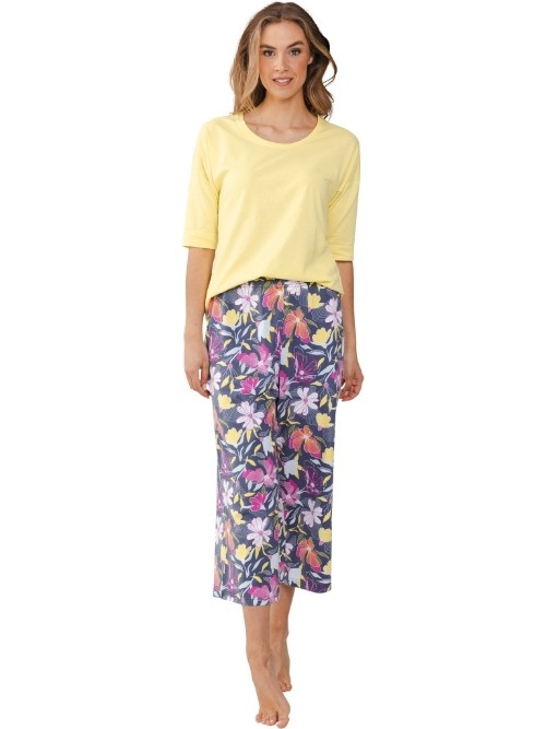 Pastunette Femme jaune pyjama