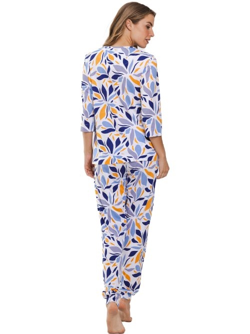 Pastunette Femme bleu marine pyjama