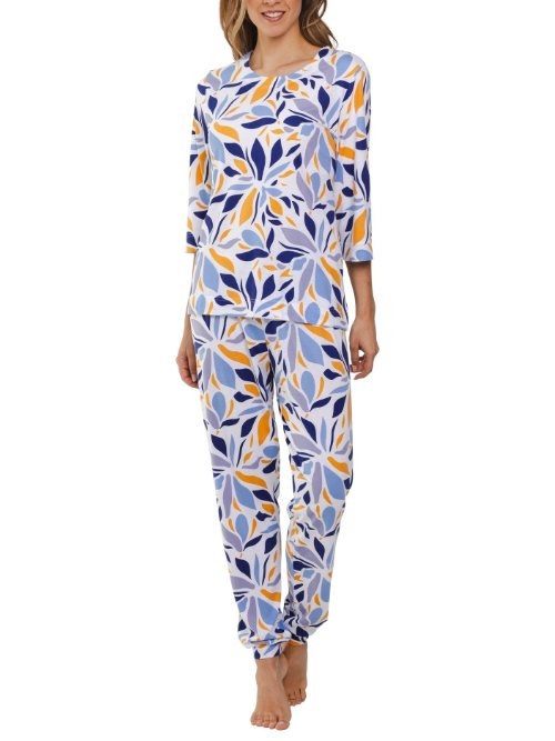 Pastunette Femme bleu marine pyjama