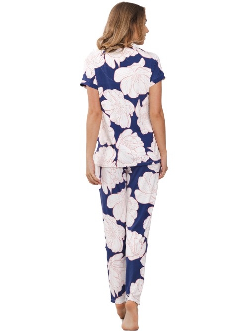 Pastunette Femme bleu marine pyjama