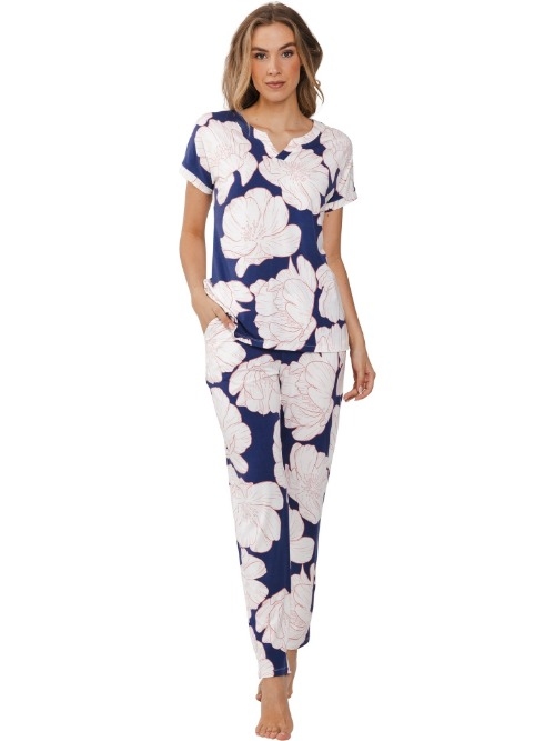 Pastunette Femme bleu marine pyjama