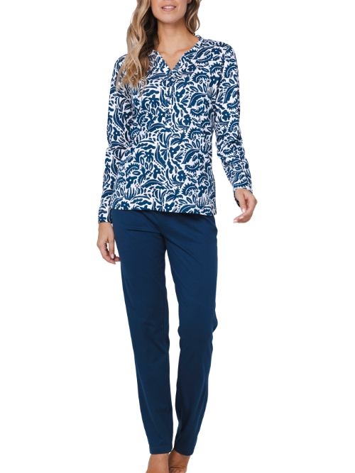 Pastunette Femme bleu marine pyjama