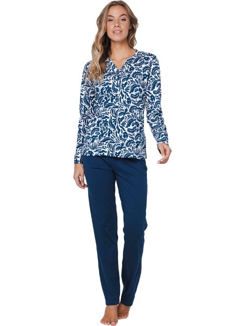Pastunette Femme bleu marine pyjama