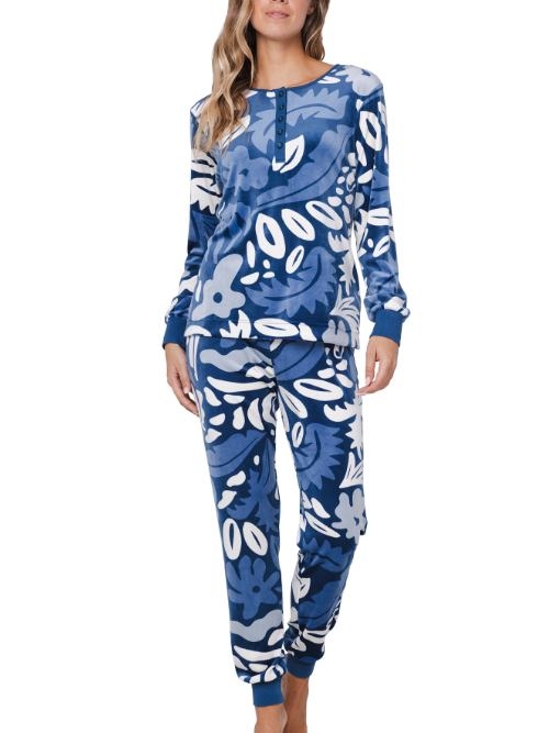 Pastunette Femme bleu marine pyjama