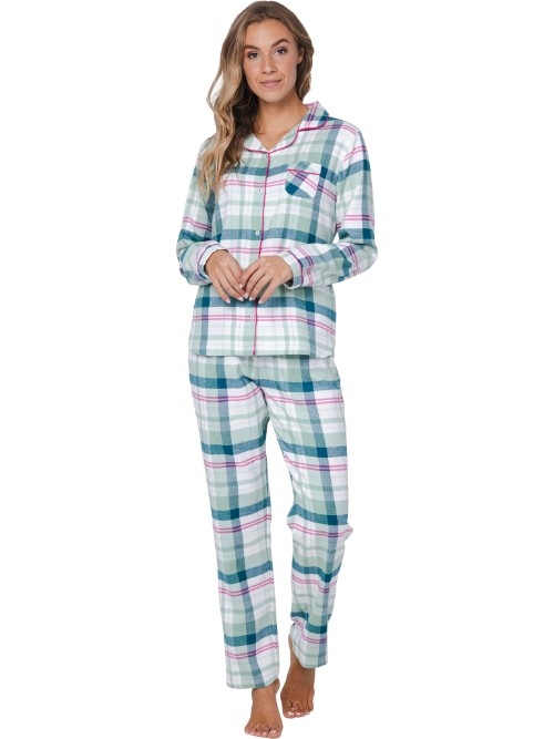 Pastunette Femme vert pyjama