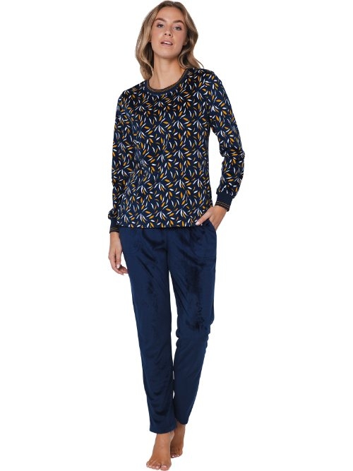Pastunette Femme bleu marine pyjama