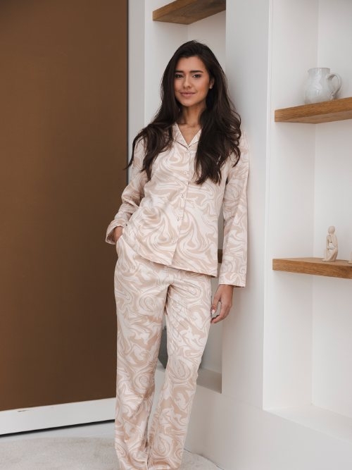 Pastunette Femme beige pyjama