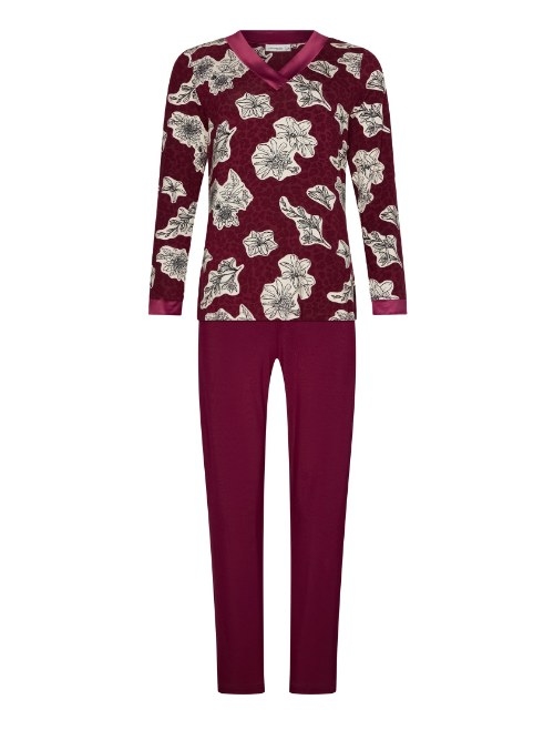 Pastunette Femme rouge foncé pyjama